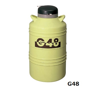 小型凍結保存容器 G48 / G48-6R（気相保存タイプ） | 和研薬株式会社